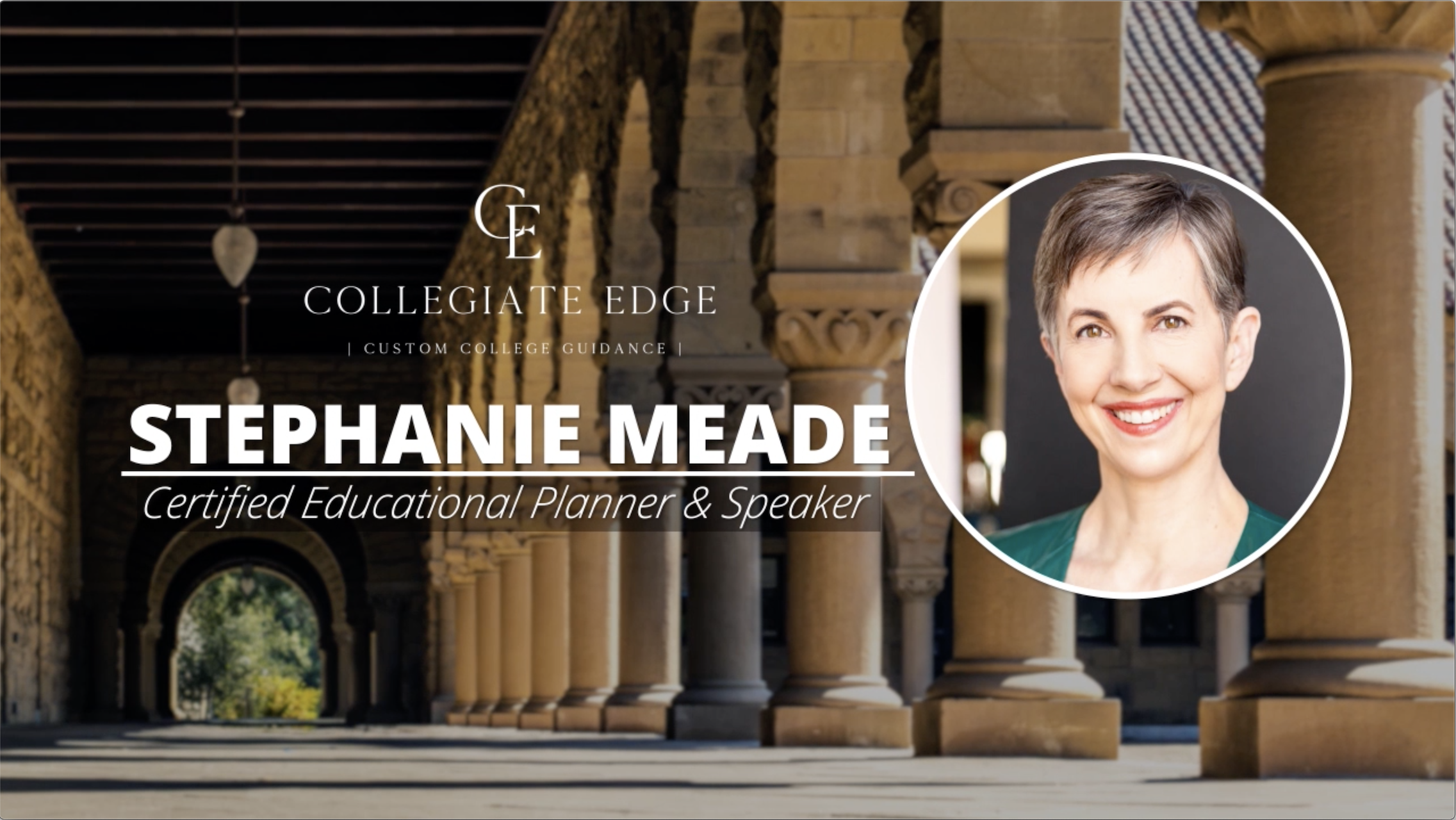 Stephanie Meade speaker reel cover image